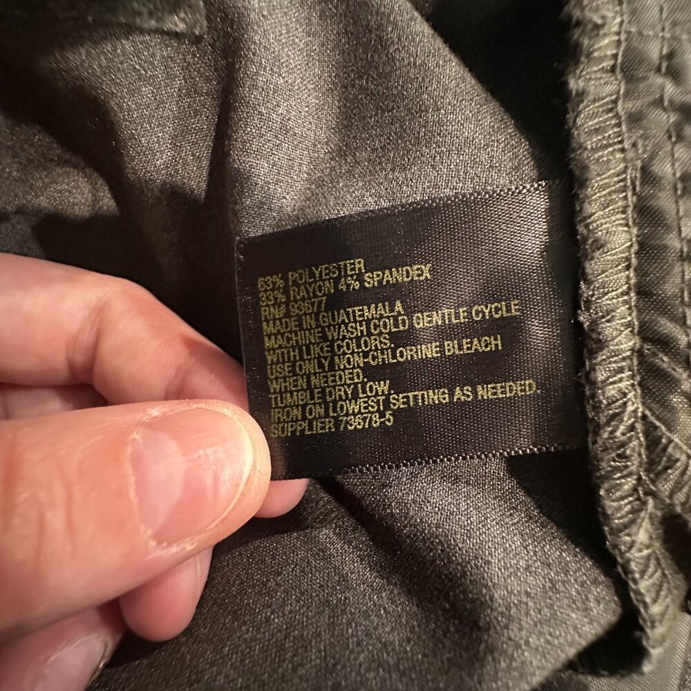 Worthington Gray Slacks Suit Pants size 14 - Picture 7 of 7